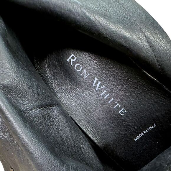 Ron White Vandra Nubuck Leather Ankle Boots - Khaki - Size 39 (8-8.5) - Picture 6 of 9